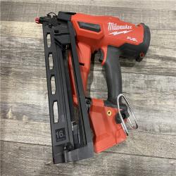 AS-IS Milwaukee FUEL 18-Volt Lithium-Ion Brushless Cordless Gen II 16-Gauge Angled Finish Nailer (Tool-Only)