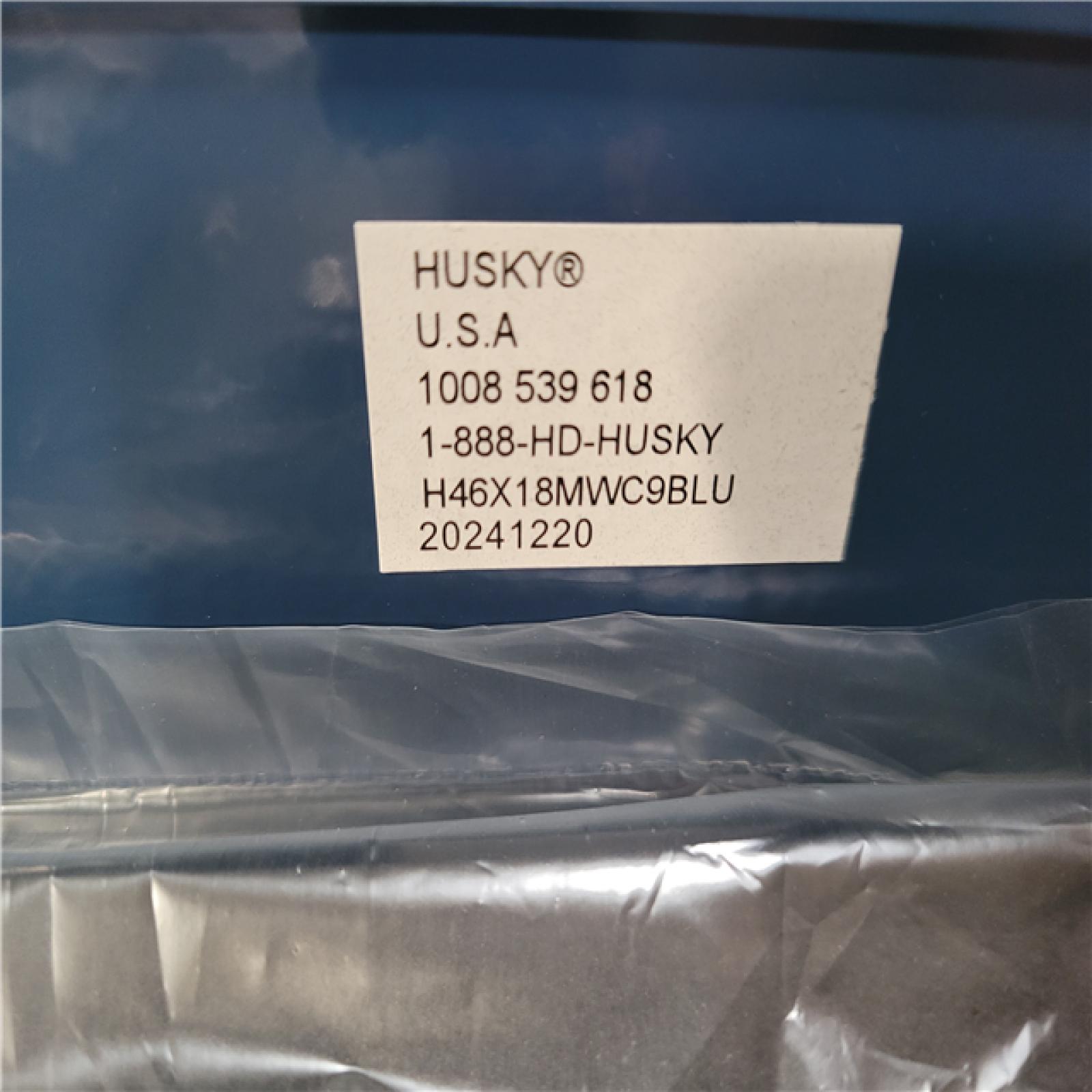 CALIFORNIA AS-IS Husky 46 in. 9 DRAWER MOBILE WORK BENCH