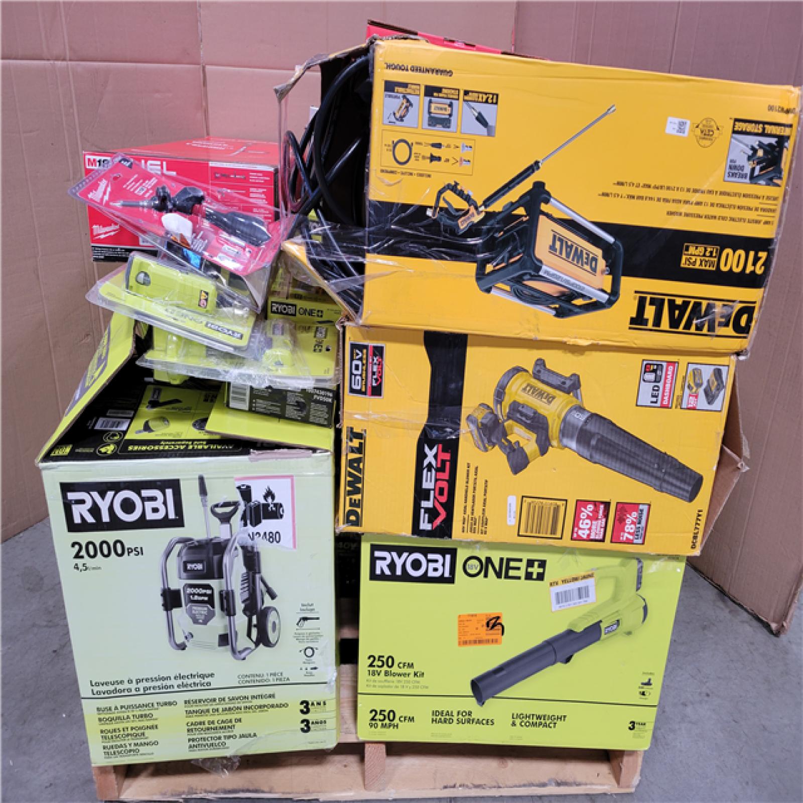 CALIFORNIA AS-IS TOOL PALLET