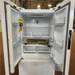 Phoenix AS-IS Forno Espresso Moena 36 in. French Door Refrigerator in White  19.2 Cu.ft