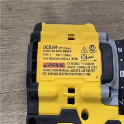 AS-IS DEWALT Atomic 20V Cordless Compact 1/2 in. Drill/Driver Kit