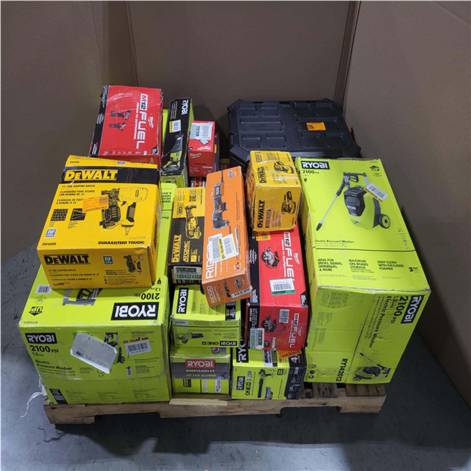 CALIFORNIA AS-IS TOOL PALLET