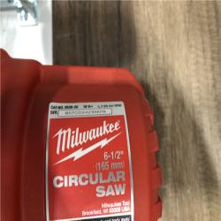 AS-IS Milwaukee 18V Lithium-Ion Cordless 6-1/2 in. Circular Saw (Tool-Only)