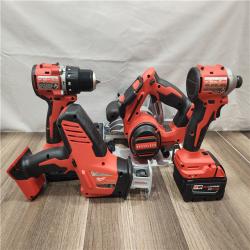 AS-IS- Milwaukee M18 4-Tool Combo Kit