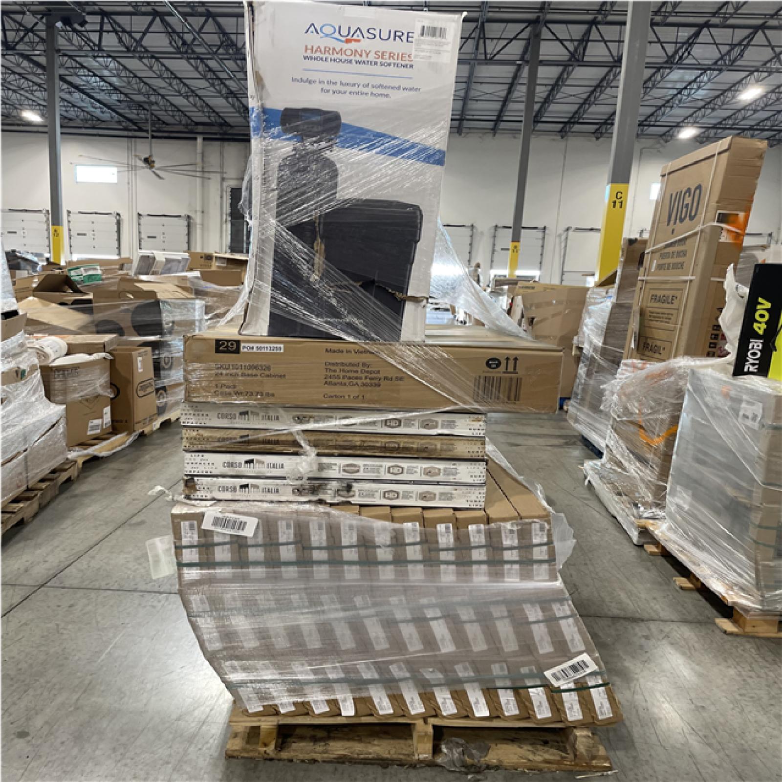 DALLAS LOCATION- AS-IS HOME IMPROVEMENT PALLET