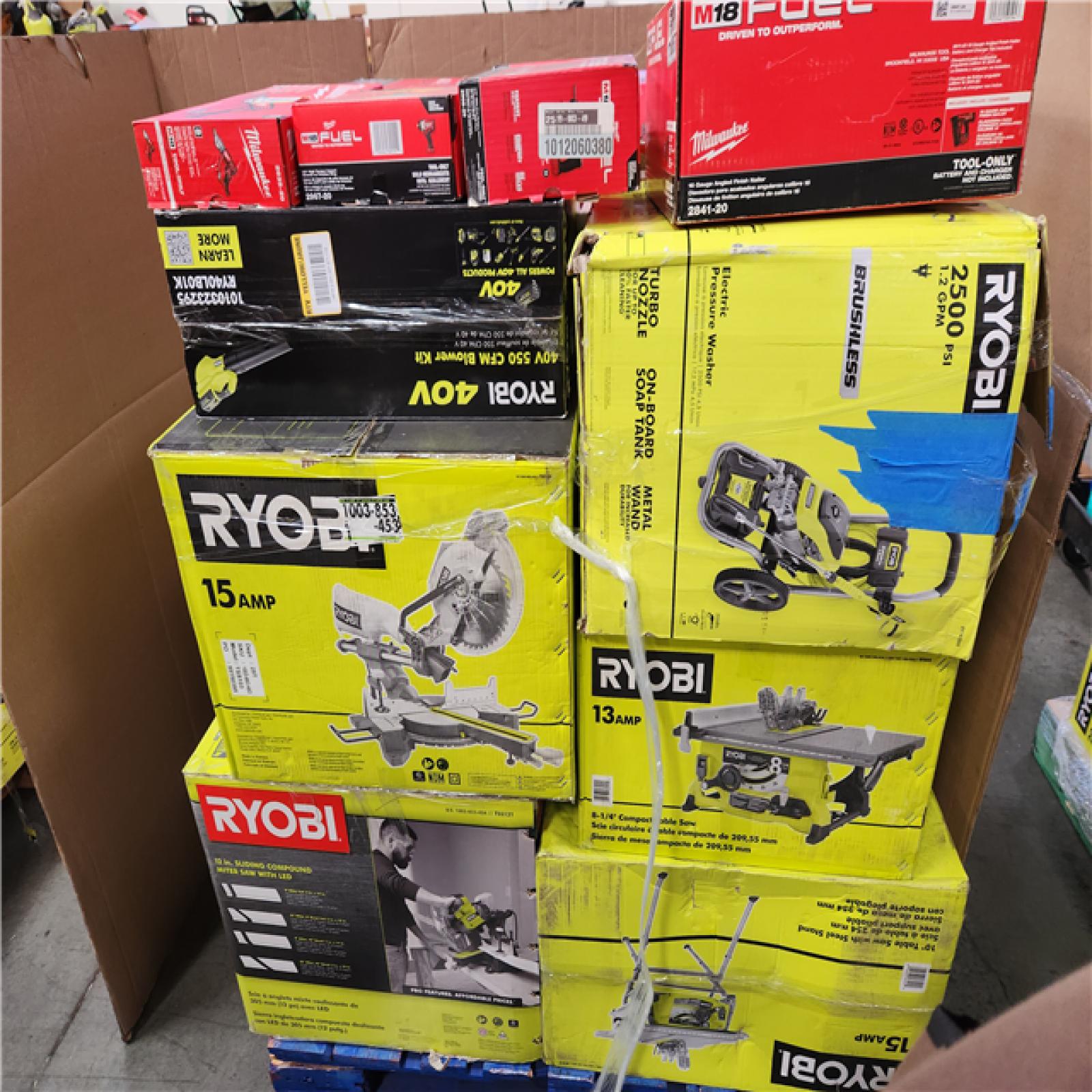 CALIFORNIA AS-IS TOOL PALLET