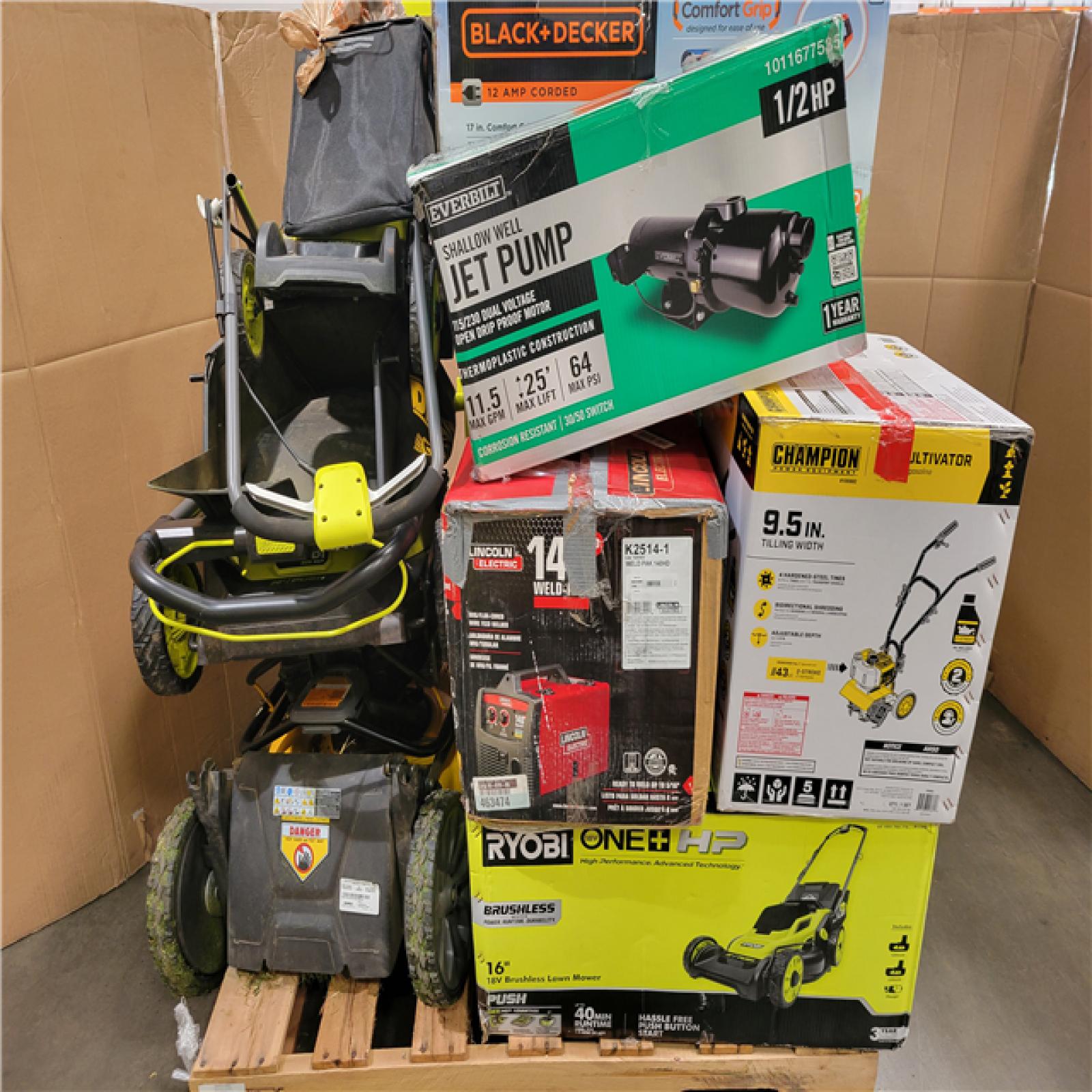 CALIFORNIA AS-IS OUTDOOR POWER EQUIPMENT