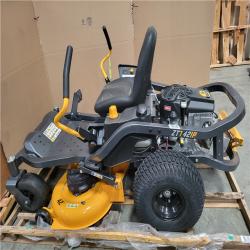CALIFORNIA AS-IS CUB CADET ZT1 42IP SITDOWN LAWNMOWER