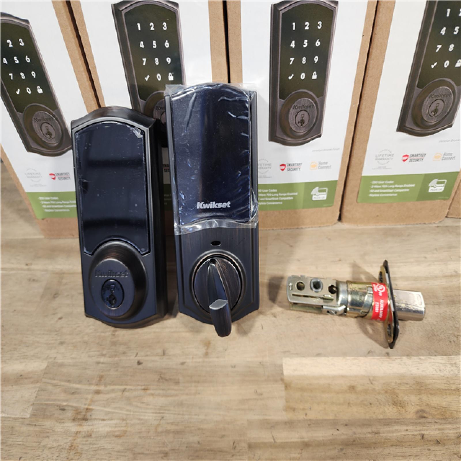 HOUSTON LOCATION - AS-IS KWIKSET HOMECONNECT 918 Z-WAVE SMART LOCK (QTY - 6)