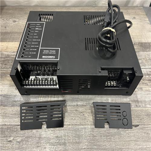 AS-IS Bogen BG-TPU250 Bogen 250 Watt Amplifier White Box