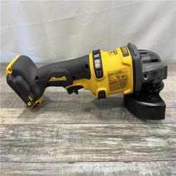 AS-IS DEWALT FLEXVOLT 60V MAX Cordless Brushless 4.5 in. to 6 in. Small Angle Grinder with Kickback Brake (Tool Only)