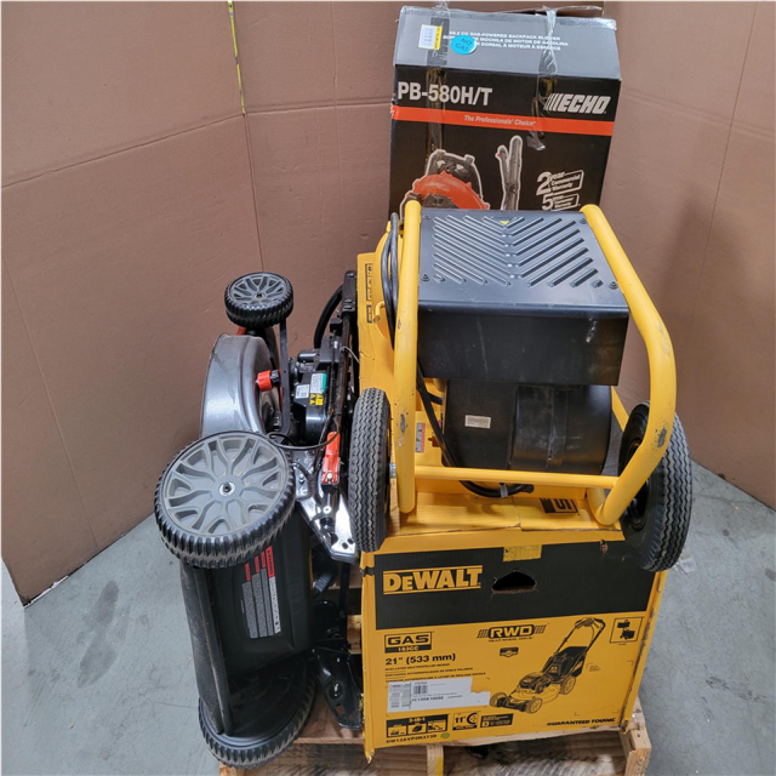 CALIFORNIA AS-IS OUTDOOR POWER EQUIPMENT