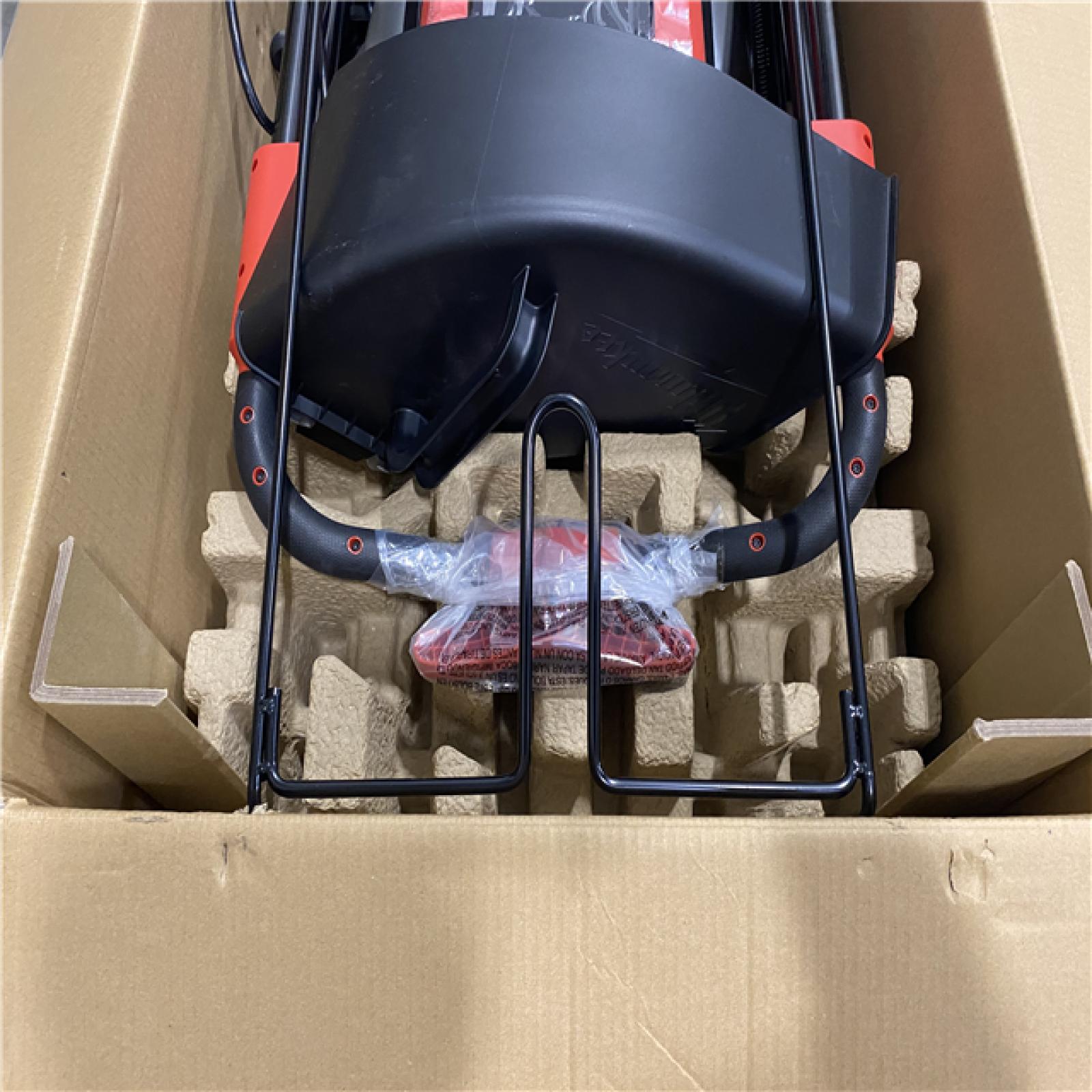 Dallas Location - As-Is Milwaukee M18 FUEL Brushless Cordless 21 in. Walk Behind Dual Battery Self-Propelled Mower Kit