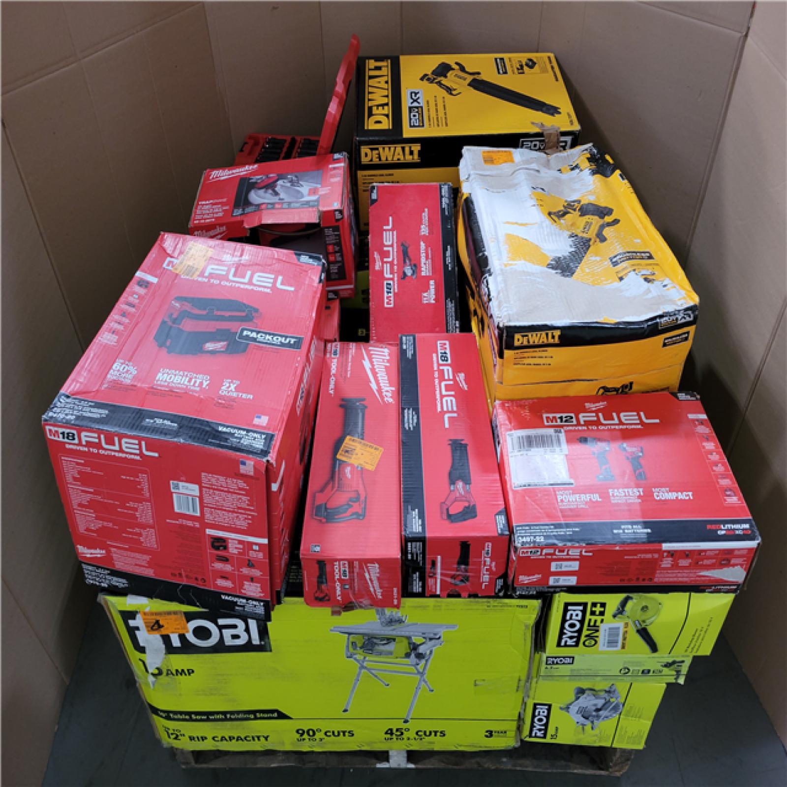 CALIFORNIA AS-IS TOOL PALLET