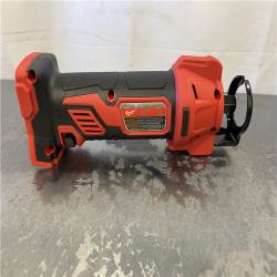 AS-IS - Milwaukee M18 18V Lithium-Ion Cordless Drywall Cut Out Rotary Tool