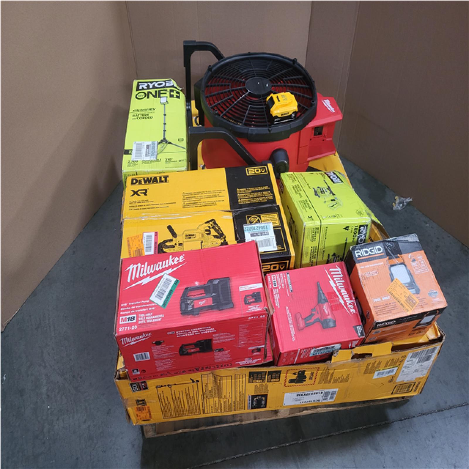 CALIFORNIA AS-IS TOOL PALLET