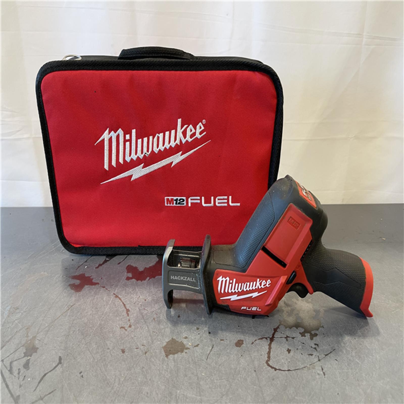 AS-IS - Milwaukee M12 FUEL 12V Lithium-Ion Brushless Cordless HACKZALL Reciprocating Saw