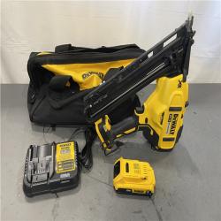 AS-IS - DeWalt 20V MAX XR Lithium-Ion Cordless 2-1/2 in. 15-Gauge Finish Nailer Kit