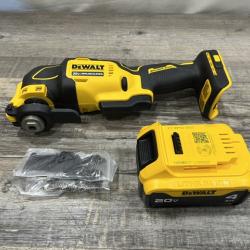 AS-IS DEWALT ATOMIC 20V MAX Lithium-Ion Cordless Brushless Oscillating Tool Kit