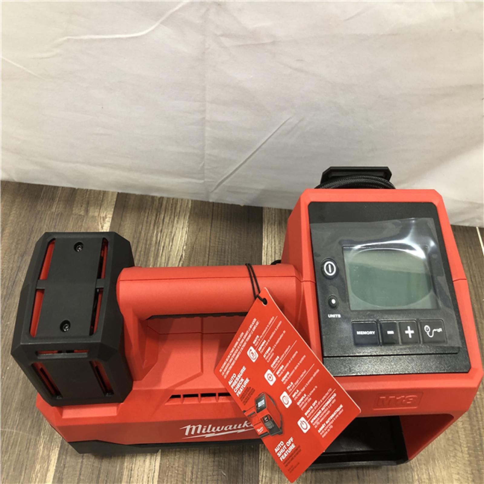 AS-IS Milwaukee 18-Volt Lithium-Ion Cordless Electric Portable Inflator (Tool-Only)