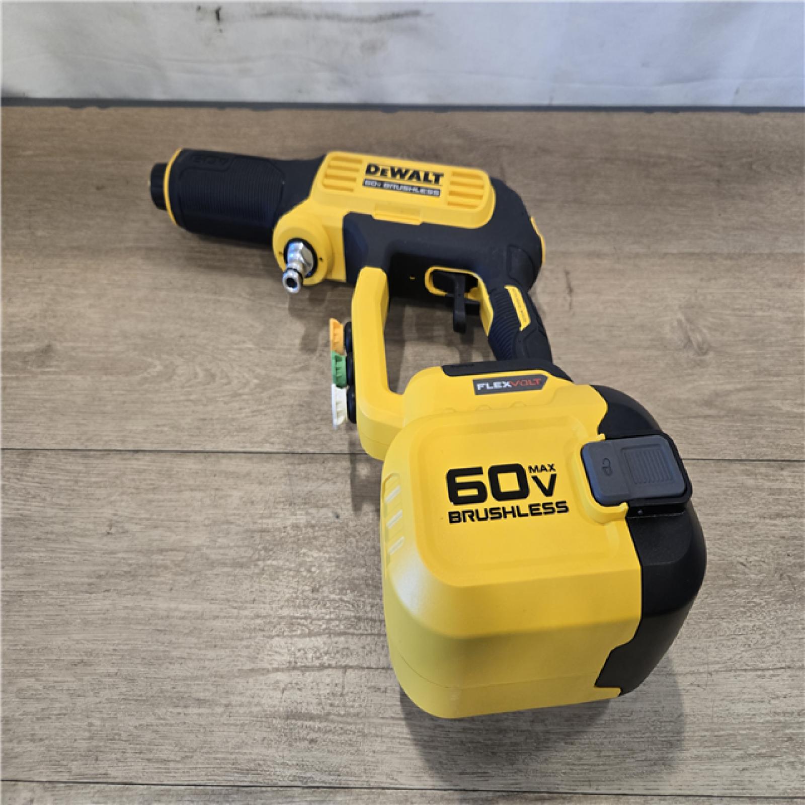AS-IS DEWALT FLEXVOLT 60V MAX 1000 PSI 1.0 GPM Cold Water Cordless Cleaner (Tool Only)