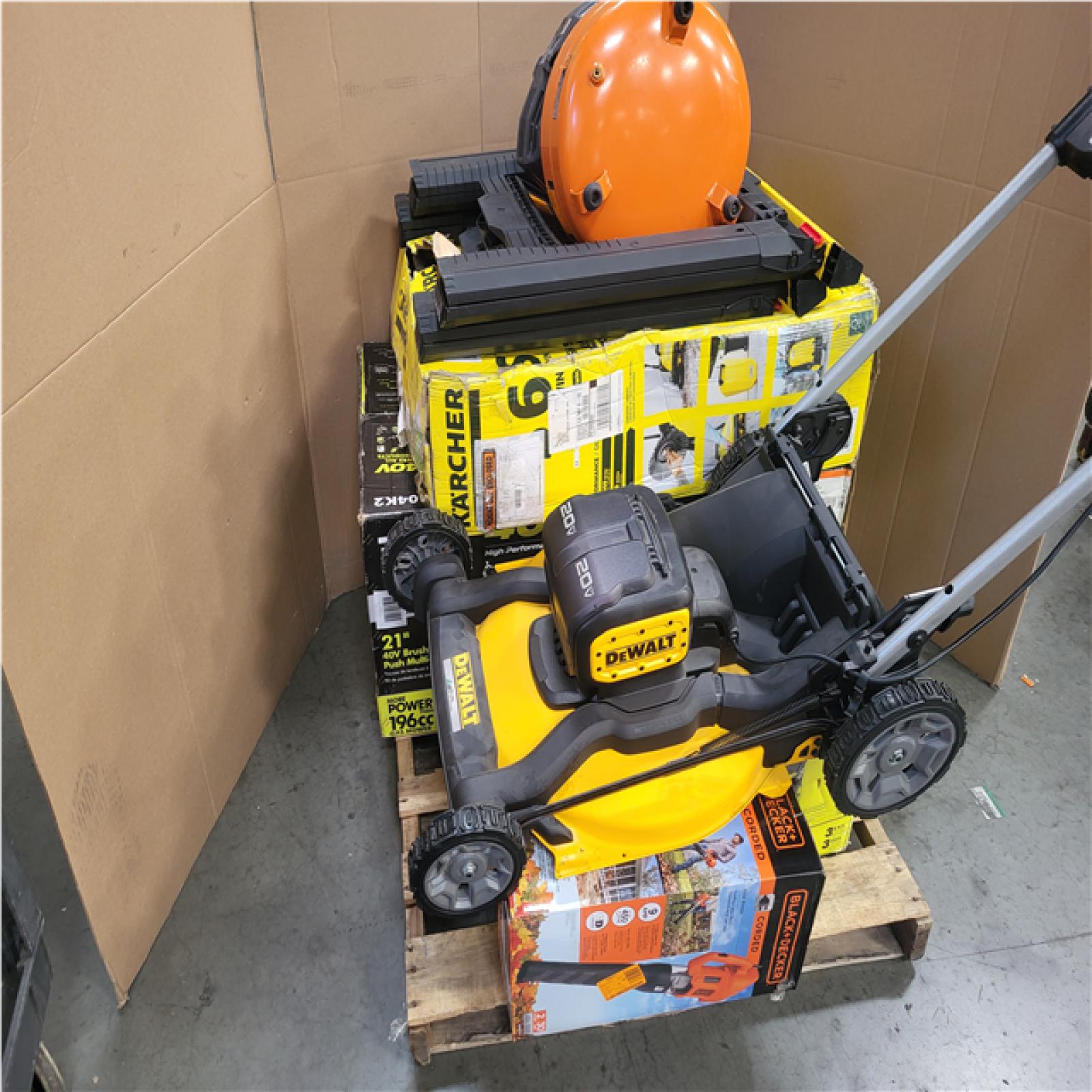 CALIFORNIA AS-IS OUTDOOR POWER EQUIPMENT