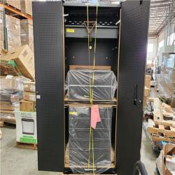 Phoenix Location Husky 3-Piece Heavy Duty Welded Steel Garage Storage System in Black (64 in. W x 81 in. H x 24 in. D)