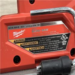 AS-IS Milwaukee FUEL 18V Lithium-Ion Brushless Cordless Compact Bandsaw (Tool-Only)