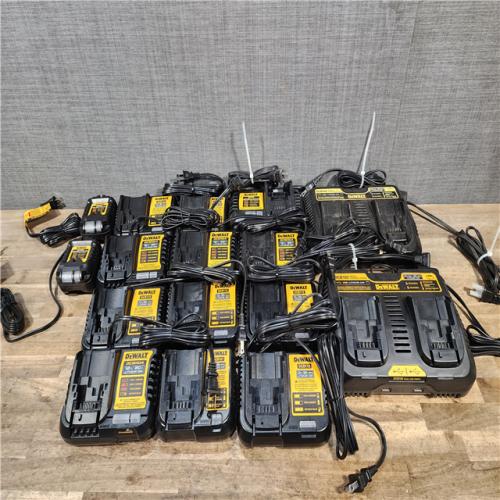 HOUSTON LOCATION - AS-IS DEWALT BATTERY CHARGER PACK QTY - 16