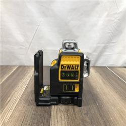 AS-IS DEWALT 12V MAX Lithium-Ion 100 ft. Green Self-Leveling 3-Beam 360 Degree Laser Level Kit