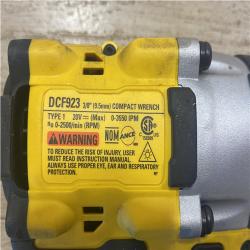 AS-IS DEWALT ATOMIC 20V MAX Cordless Brushless 3/8 in.Variable Speed Impact Wrench (Tool Only)
