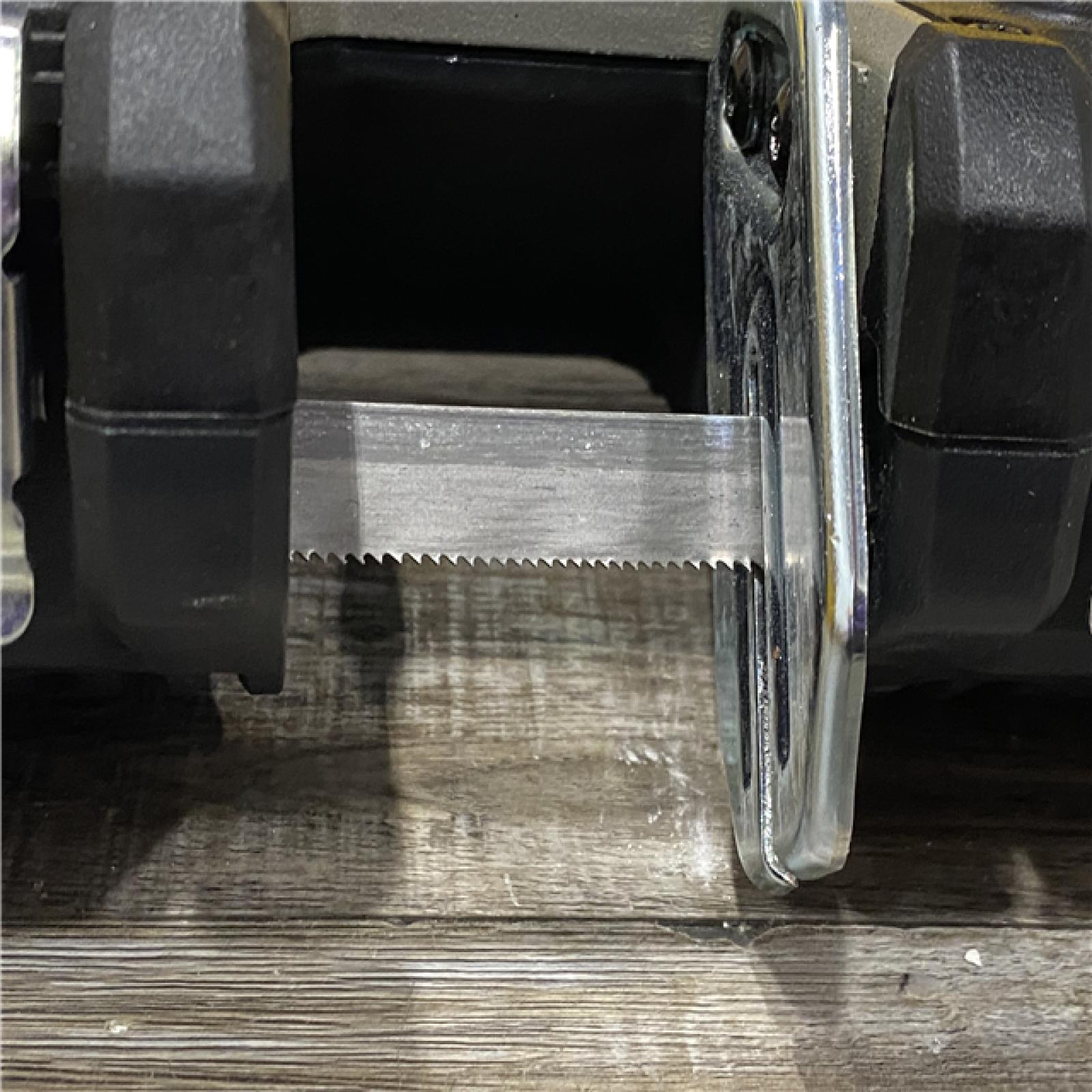 AS-IS DEWALT ATOMIC 20V MAX Cordless Brushless Compact 1-3/4 in. Bandsaw (Tool Only)