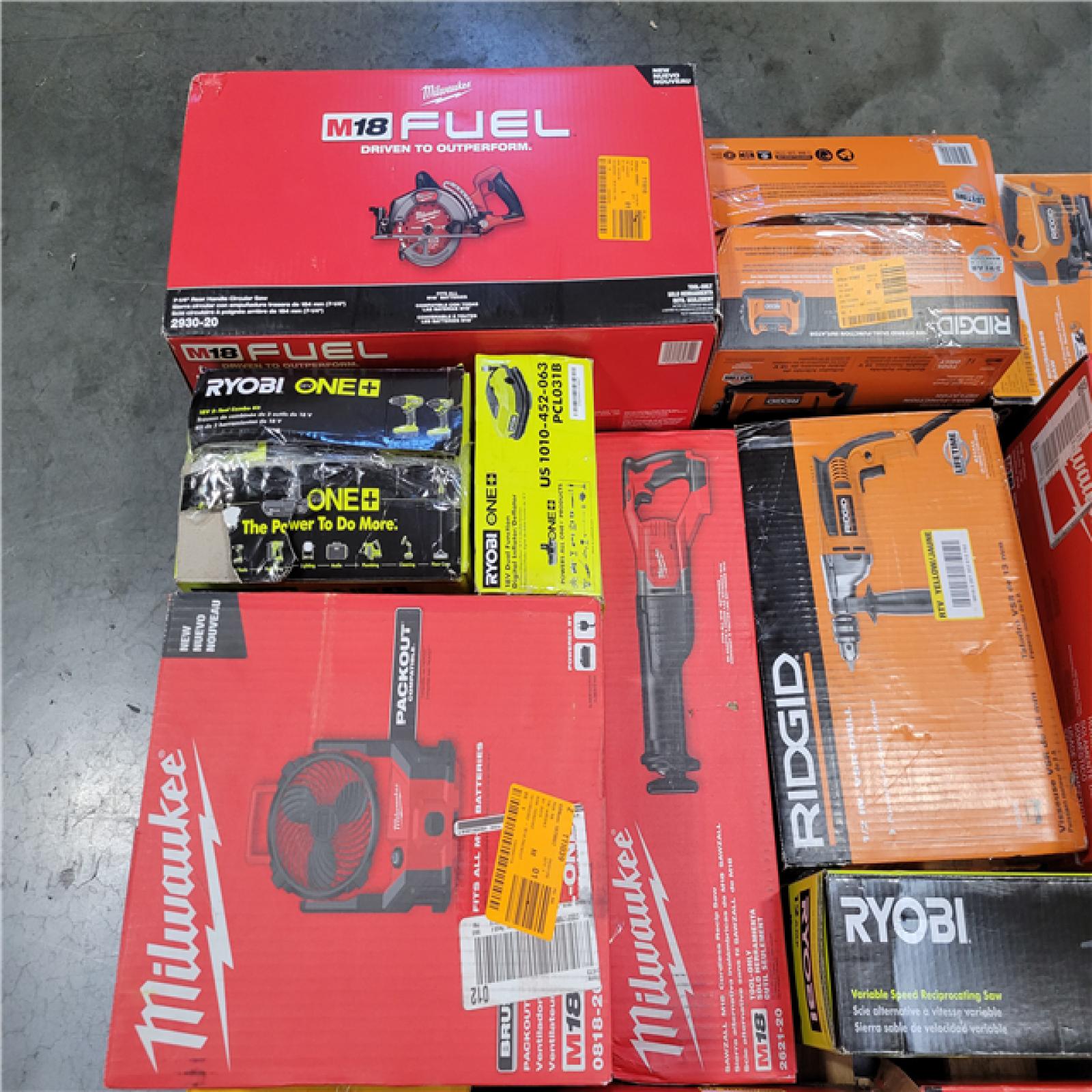 CALIFORNIA AS-IS TOOL PALLET