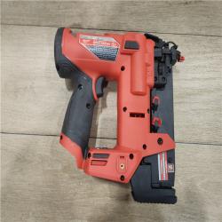 AS-IS- M12 FUEL 12-Volt Lithium-Ion Brushless Cordless 18-Guage Compact Brad Nailer (Tool Only)
