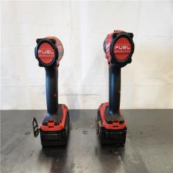 AS-IS- Milwaukee FUEL 18V Lithium-Ion Brushless Cordless Hammer Drill and Impact Driver Combo Kit