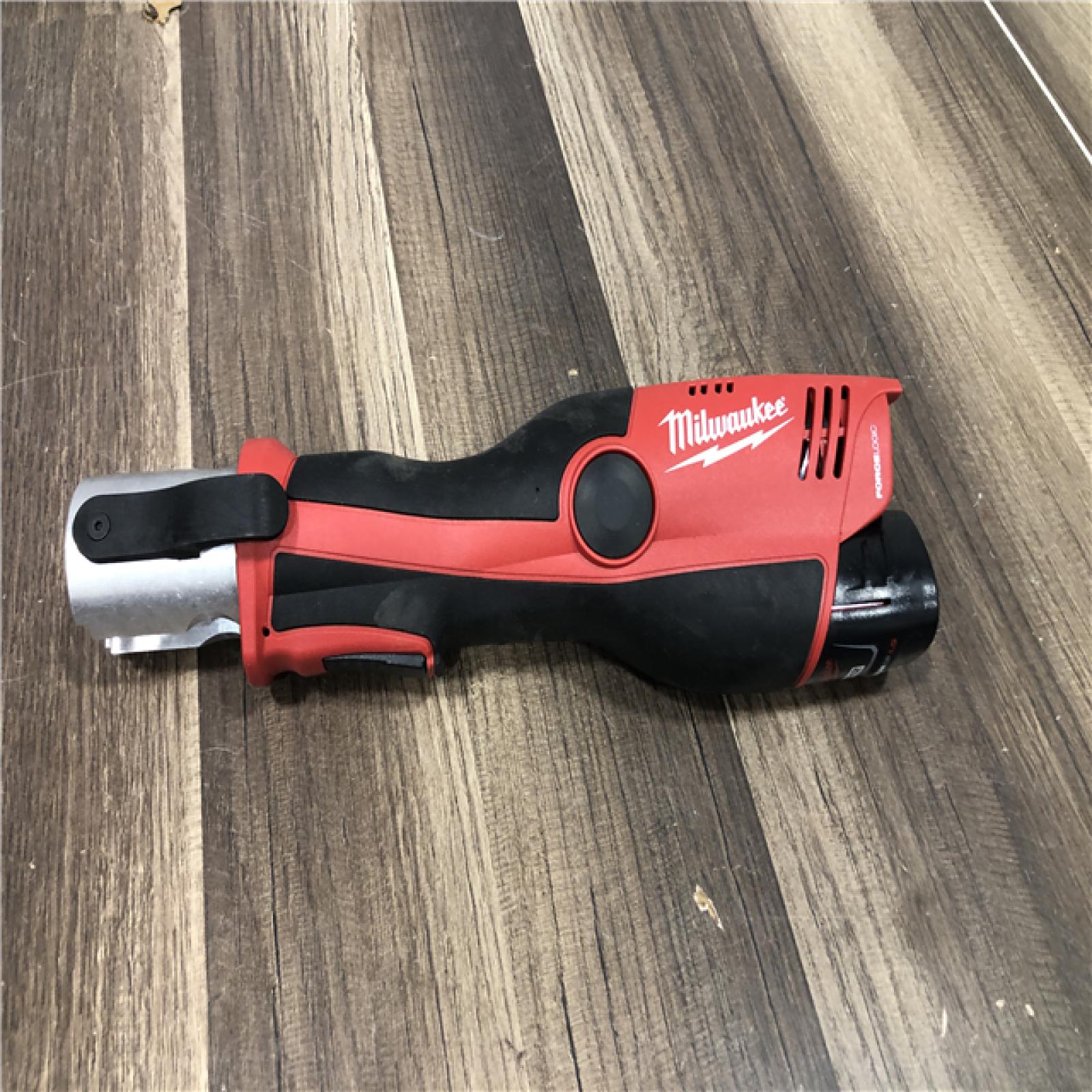 AS-IS Milwaukee 12-Volt Lithium-Ion Force Logic Cordless Press Tool Kit