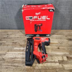 HOUSTON LOCATION - AS-IS Milwaukee FUEL 18-Volt Lithium-Ion Brushless Cordless Gen ll 16-Gauge Straight Finish Nailer (Tool Only)