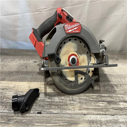 AS-IS Milwaukee FUEL 18V Lithium-Ion Brushless Cordless 7-1/4 in. Circular Saw (Tool-Only)