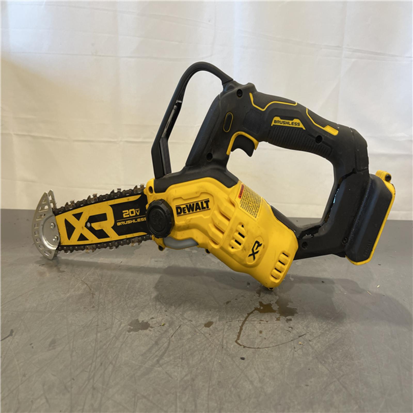 AS-IS - DeWalt 20V MAX 8 in. Brushless Cordless Battery Powered Pruning Chainsaw