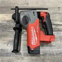 AS-IS Milwaukee  FUEL 18V Lithium-Ion Brushless Cordless 1 in. SDS-Plus Rotary Hammer (Tool-Only)