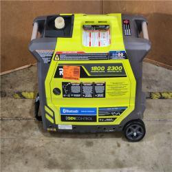 HOUSTON LOCATION - AS-IS RYOBI 2 300-Watt Recoil Start Bluetooth Super Quiet Gasoline Powered Digital Inverter Generator with CO Shutdown Sensor