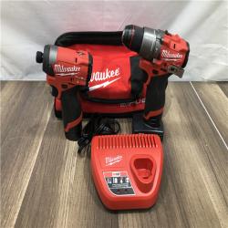 AS-IS Milwaukee  FUEL 12-Volt Lithium-Ion Brushless Cordless Hammer Drill and Impact Driver Combo Kit