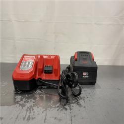 AS-IS- Milwaukee M18 18-Volt Lithium-Ion REDLITHIUM FORGE Starter Kit with 8.0Ah Battery and Rapid Charger