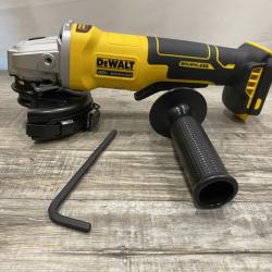 AS-IS DEWALT 20V MAX Cordless Brushless 4-1/2 in. Angle Grinder with Paddle Switch (Tool Only)