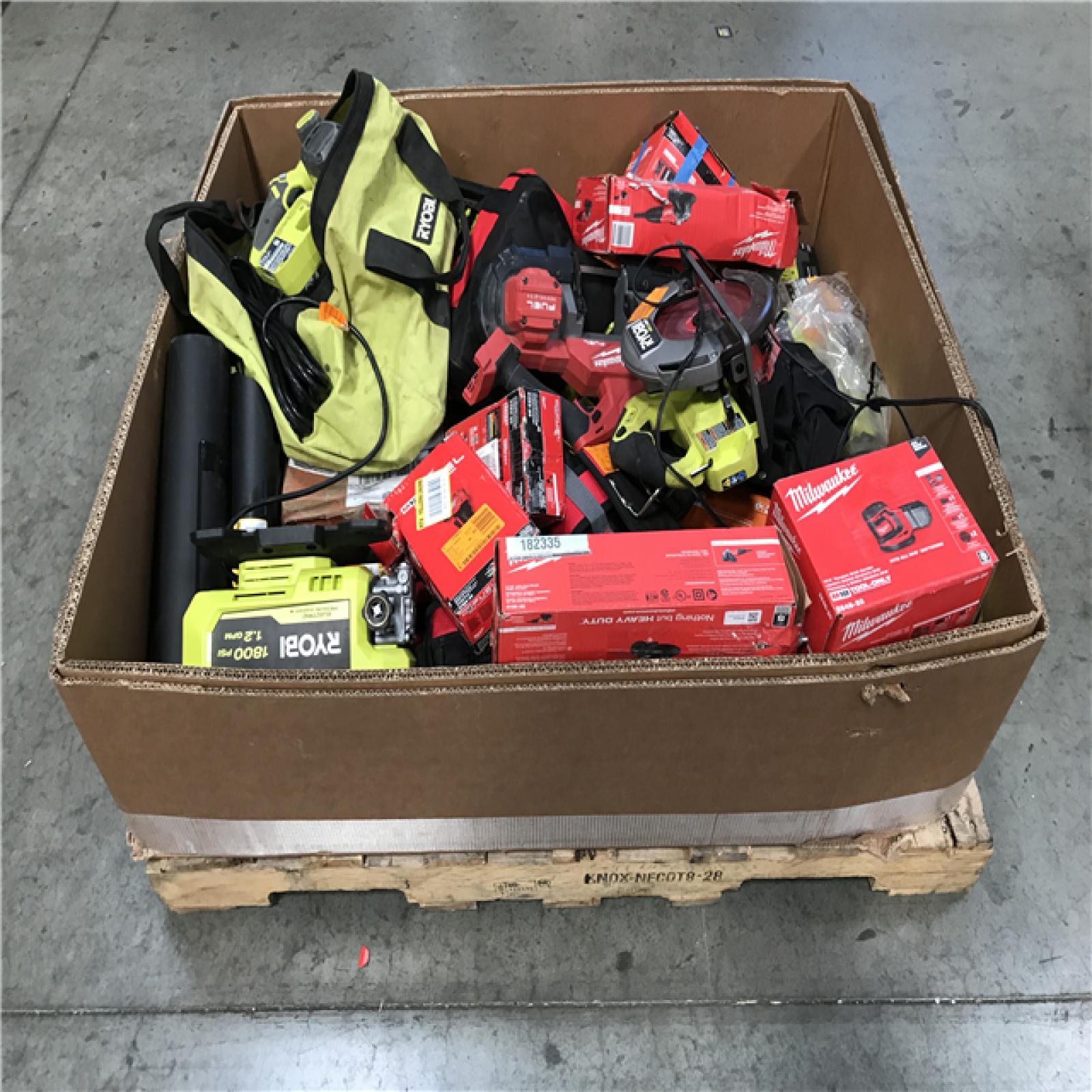 CALIFORNIA AS-IS TOOL PALLET