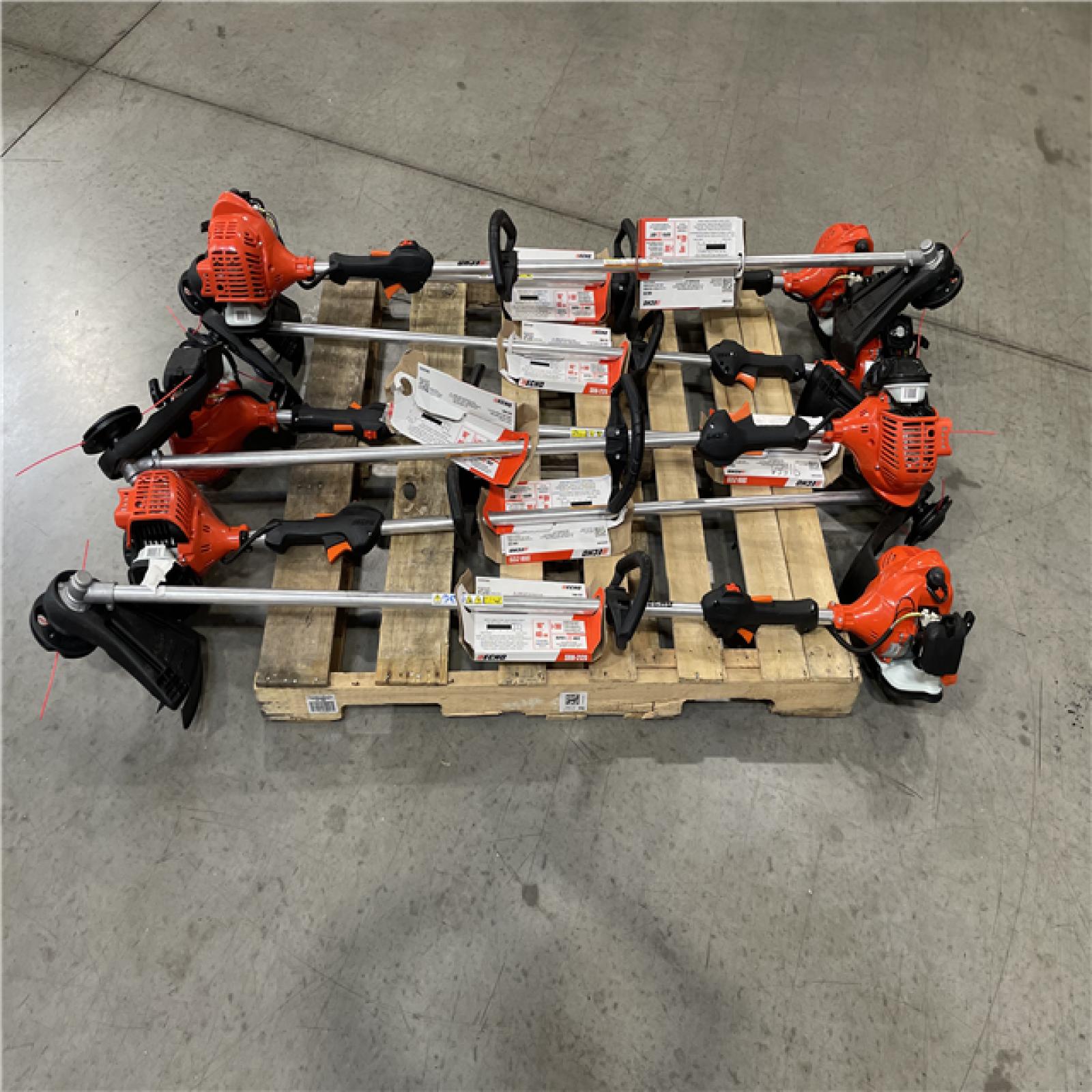 DALLAS LOCATION- ECHO 21.2 cc Gas 2-Stroke Straight Shaft String Trimmer PALLET (7 UNITS)