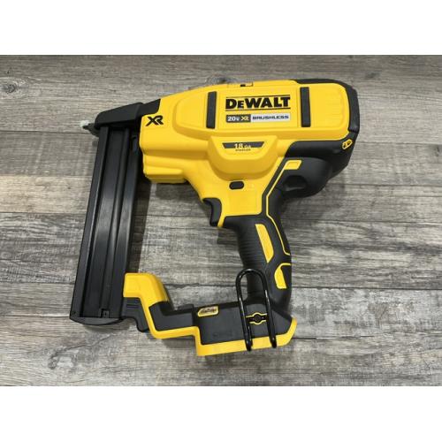 AS-IS DEWALT Cordless 18-Gauge Narrow Crown Stapler (Tool Only)
