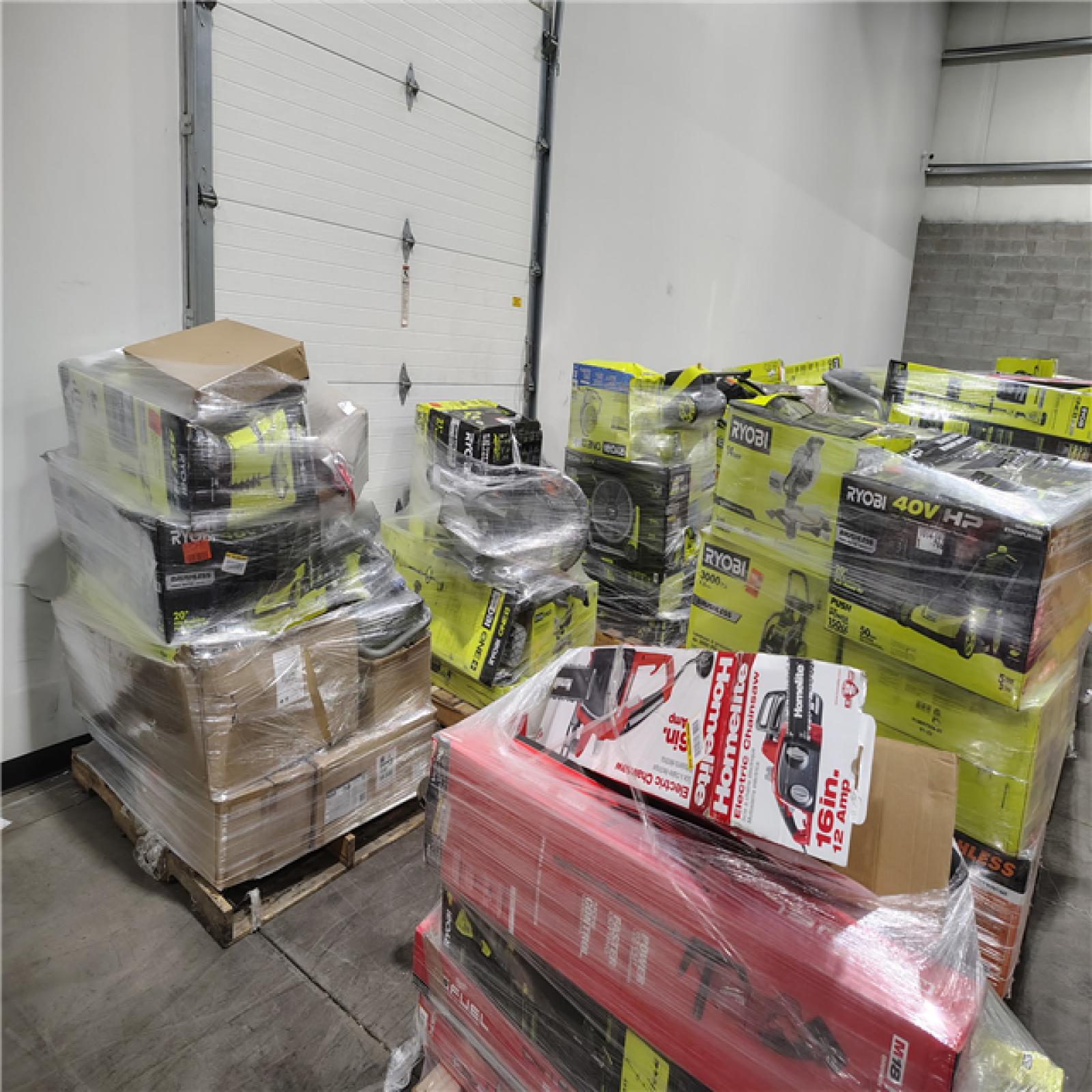 Pittston Location As-Is Power Tools Partial Truckload (13 Pallets) 1263-A