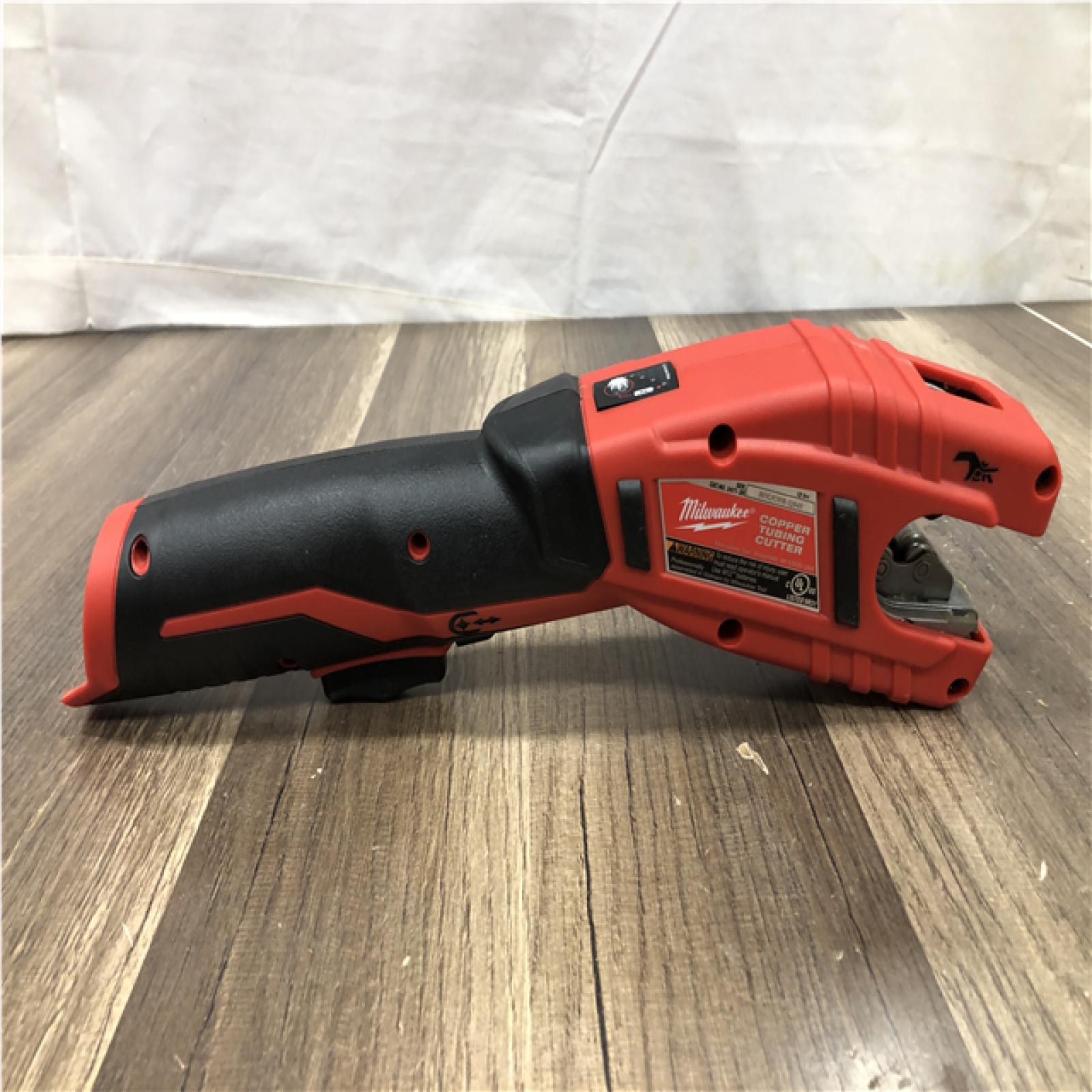AS-IS Milwaukee 12V Lithium-Ion Cordless Copper Tubing Cutter (Tool-Only)