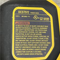 AS-IS DEWALT FLEXVOLT 60V MAX 17 in. Cordless Battery Powered Attachment Capable Trimmer Kit